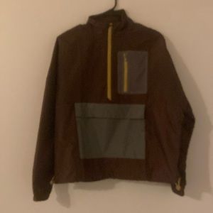 Fabletics brown windbreaker